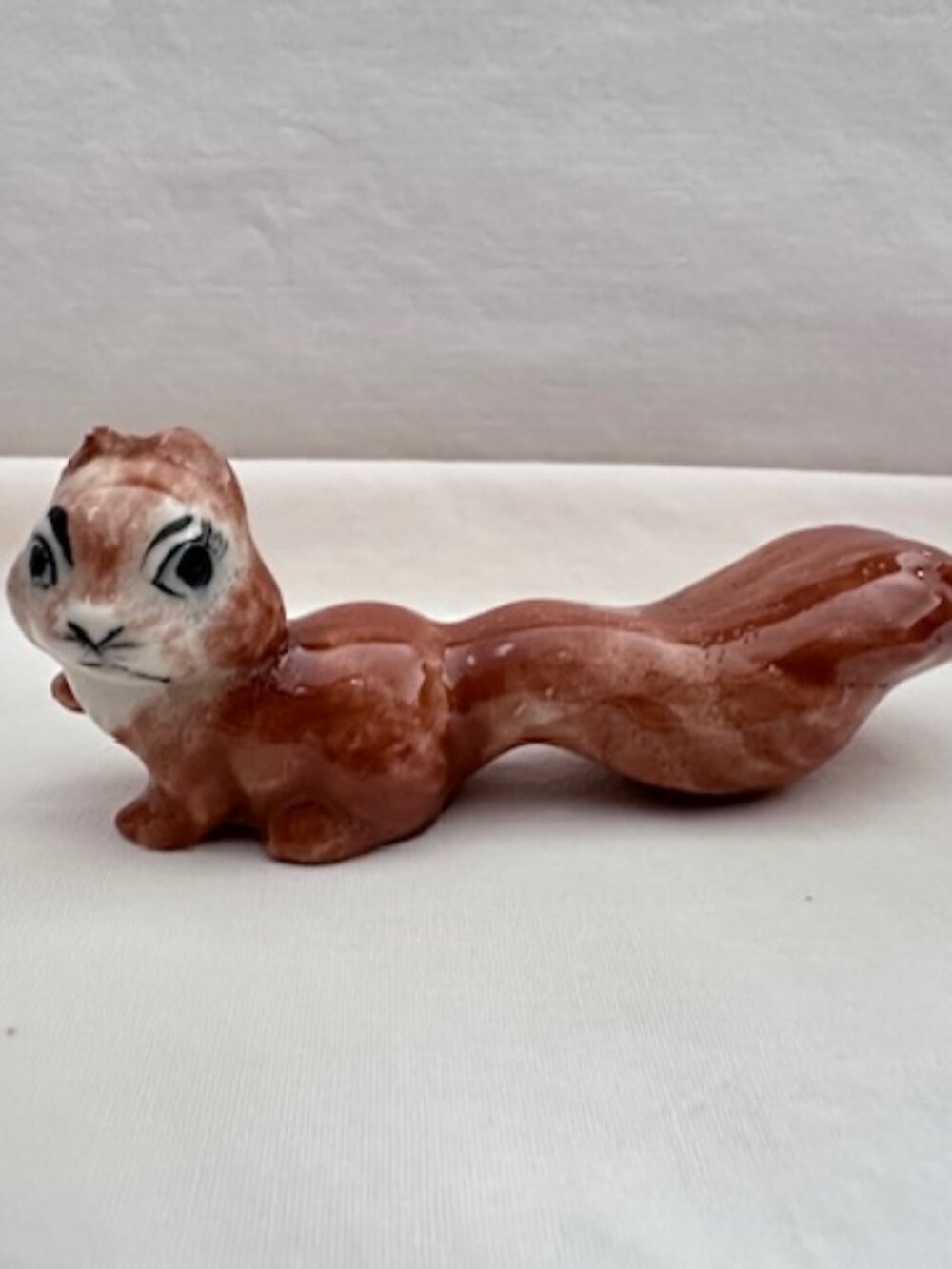 Vintage Miniature Squirrel Figurine